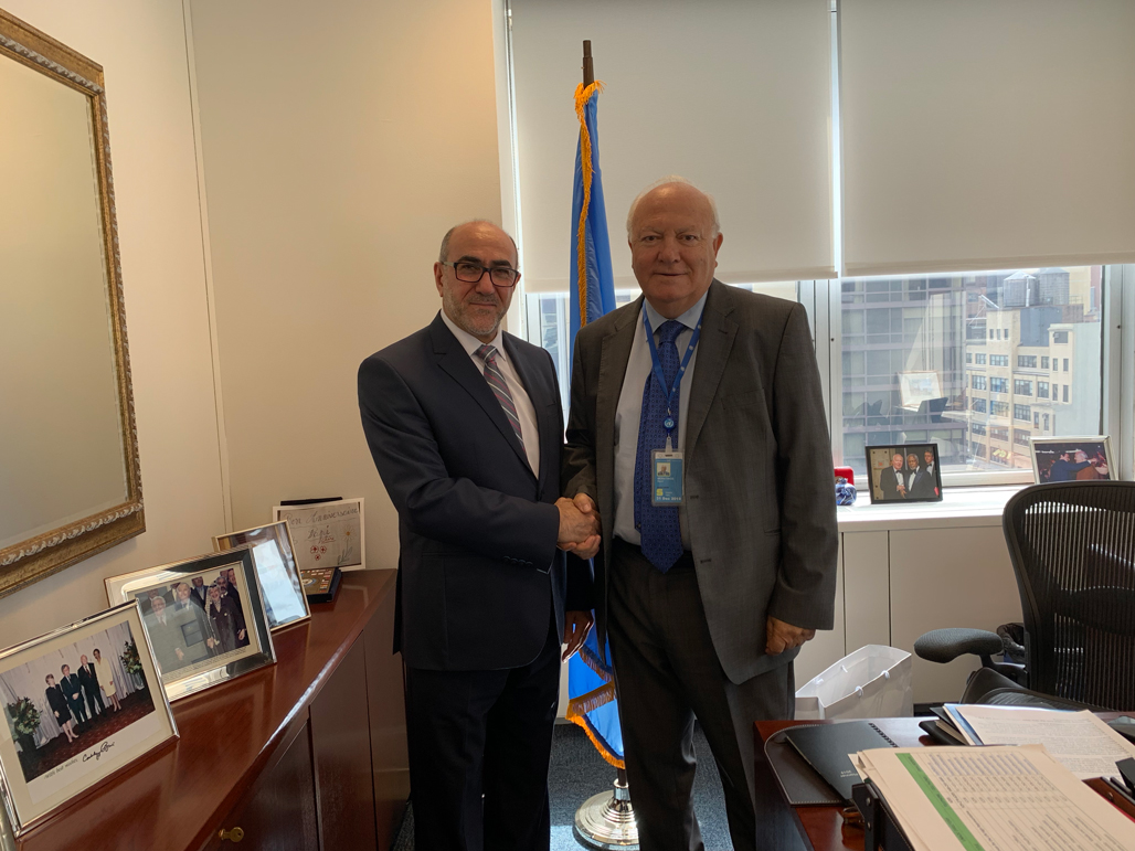 USCMO Secretary General Meets High Representative of UN Alliance of Civilization Antonio Moratinos