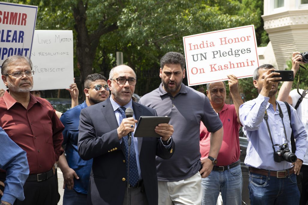 USCMO Protests India’s Unilateral Move on Kashmir and Holds Rally in Support of Kashmiri People