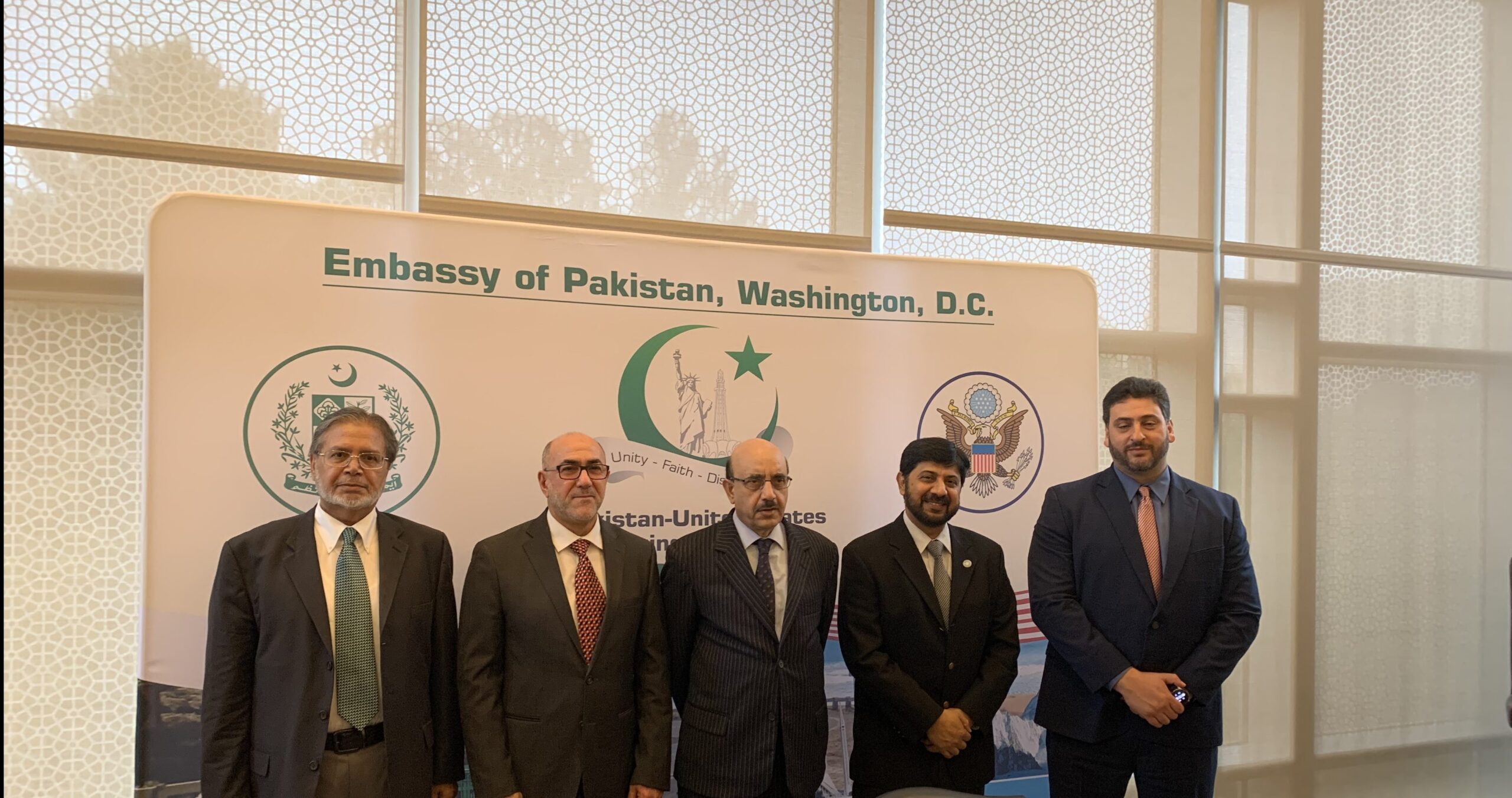 President of Azad Kashmir and USCMO Delegation