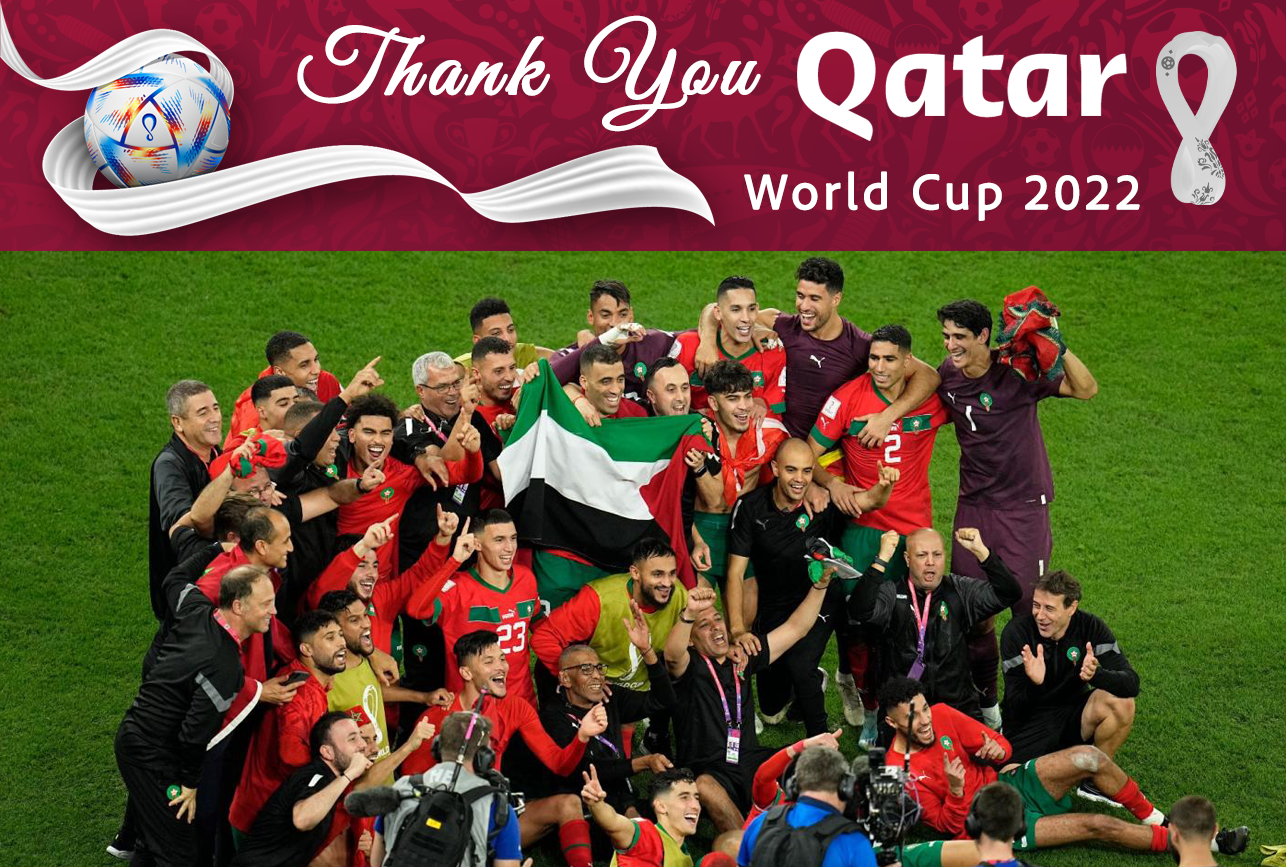 USCMO Commends Qatar’s Perception-Altering World Cup Presentation as Muslims AND Team Morocco’s Uplifting Da‘wah of the Competitive Excellence, Diverse Unity, and Humble Character Islam Inspires