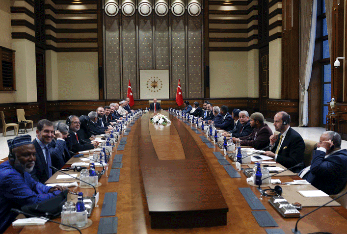 USCMO Delegation Visits Turkiye, Discusses Global Islamophobia, Refugee Crisis and Earthquake Relief with President R. T. Erdogan